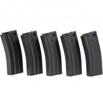 Specna Arms M4 300rds Metal Magazine Set - Black