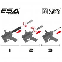 Specna Arms SA-E18 EDGE RRA AEG - Black