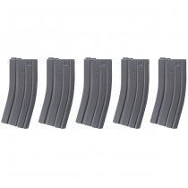 Specna Arms M4 70rds Polymer Magazine Set - Grey