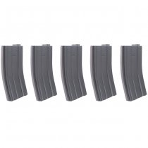 Specna Arms M4 70rds Polymer Magazine Set - Grey