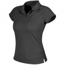 Helikon-Tex Women's UTL Polo Shirt TopCool Lite - Black - XS