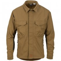 Helikon-Tex Woodsman Shirt - Taiga Green / Black A - XL