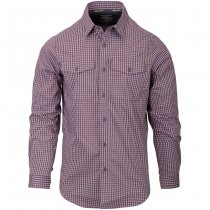 Helikon-Tex Covert Concealed Carry Shirt - Foggy Grey Plaid - XS