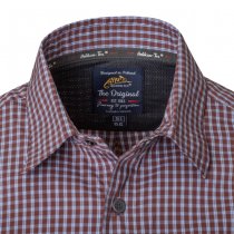 Helikon-Tex Covert Concealed Carry Shirt - Foggy Grey Plaid - M