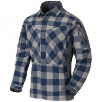 Helikon-Tex MBDU Flannel Shirt - Slate Blue Checkered - XL