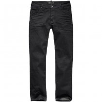 Brandit Mason Denim Pants Unwashed - Black - 34 - 36