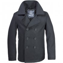 Brandit Pea Coat  - Black - 6XL