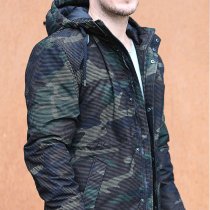 Brandit Grid-Camo Parka - Woodland - M