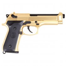 WE M92F SOF Gas Blow Back Pistol - Gold