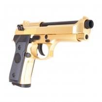 WE M92F SOF Gas Blow Back Pistol - Gold