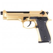 WE M92F SOF Gas Blow Back Pistol - Gold