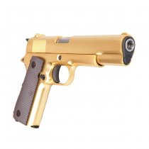 WE M1911 Gas Blow Back Pistol - Gold