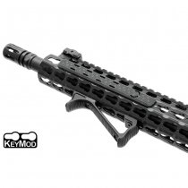 Leapers Keymod Ultra Slim Angled Foregrip - Black