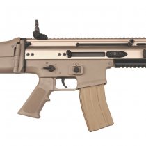 WE SCAR Gas Blow Back Rifle - Tan