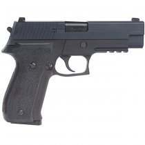 WE P226 Railed Gas Blow Back Pistol - Black