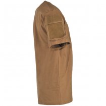 MFH Tactical T-Shirt Sleeve Pockets - Coyote - L