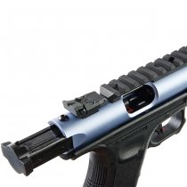 WE G Series Galaxy Gas Blow Back Pistol - Blue