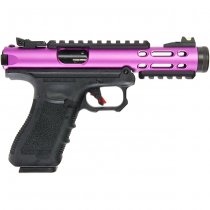 WE G Series Galaxy Gas Blow Back Pistol - Purple