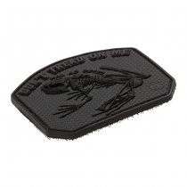 JTG Don't Tread on me Frog Rubber Patch - Blackops