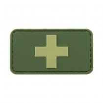 JTG Swiss Flag Rubber Patch - Forest