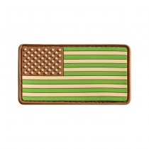 JTG US Flag Rubber Patch - Multicam