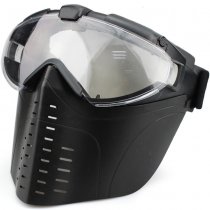 WoSport Ventilated Full Face Mask - Black