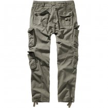 Brandit Pure Slim Fit Trousers - Olive - M