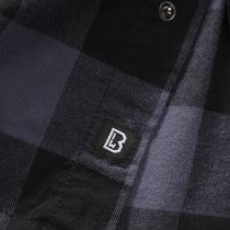 Brandit Checkshirt Sleeveless - Black / Grey - 3XL