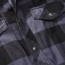 Brandit Checkshirt Sleeveless - Black / Grey - 6XL