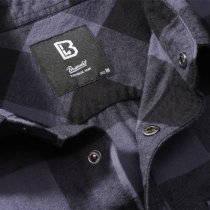 Brandit Checkshirt Sleeveless - Black / Grey - 6XL