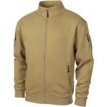 MFH Tactical Sweatjacket - Coyote - 2XL