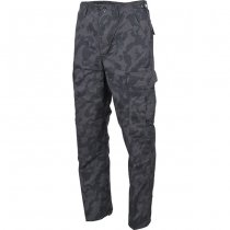 MFH BDU Combat Pants Ripstop - Night Camo - M