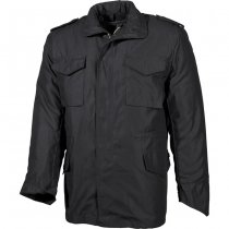 MFH US Field Jacket M65 Lined - Black - L