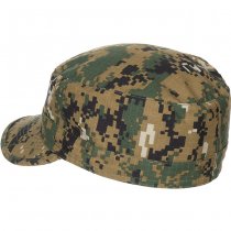 MFH US BDU Field Cap Ripstop - Digital Woodland - L