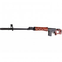 WE SVD Dragunov Gas Blow Back Rifle - Wood