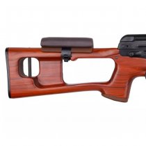 WE SVD Dragunov Gas Blow Back Rifle - Wood