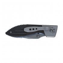 Ka-Bar Warthog Serrated Drop Point Blade Folder Knife - Black