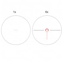 Vector Optics Taurus 1-6x24 Riflescope - Black