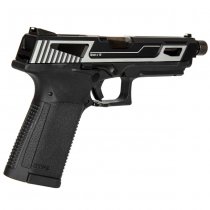 G&G GTP9 MS Gas Blow Back Pistol - Silver