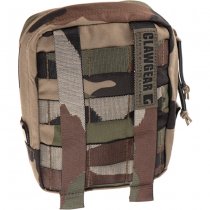 Clawgear Medium Vertical Utility Pouch Zipped Core - CCE