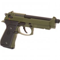 G&G GPM92 GP2 Gas Blow Back Pistol - Green