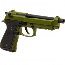 G&G GPM92 MS Gas Blow Back Pistol - Green