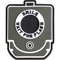 JTG Smile & Wait Rubber Patch - Foliage Green