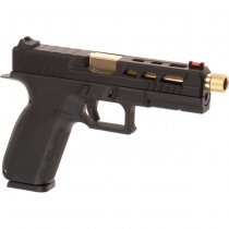 KJ Works KP-13 TBC Custom Gas Blow Back Pistol - Black