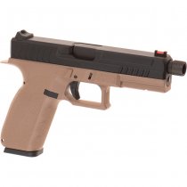 KJ Works KP-13 TBC Gas Blow Back Pistol - Tan