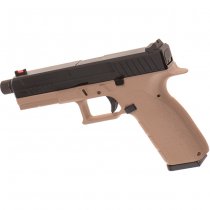 KJ Works KP-13 TBC Gas Blow Back Pistol - Tan