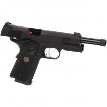 KJ Works M1911 MEU TBC Gas Blow Back Pistol - Black