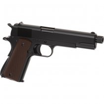 KJ Works M1911 TBC Gas Blow Back Pistol - Black