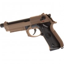 KJ Works M9 A1 TBC Gas Blow Back Pistol - Tan