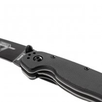 Ontario RAT II Linerlock D2 Folder - Black